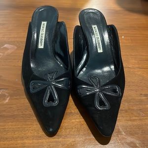 Vintage Black Manolo Blahniks size 39